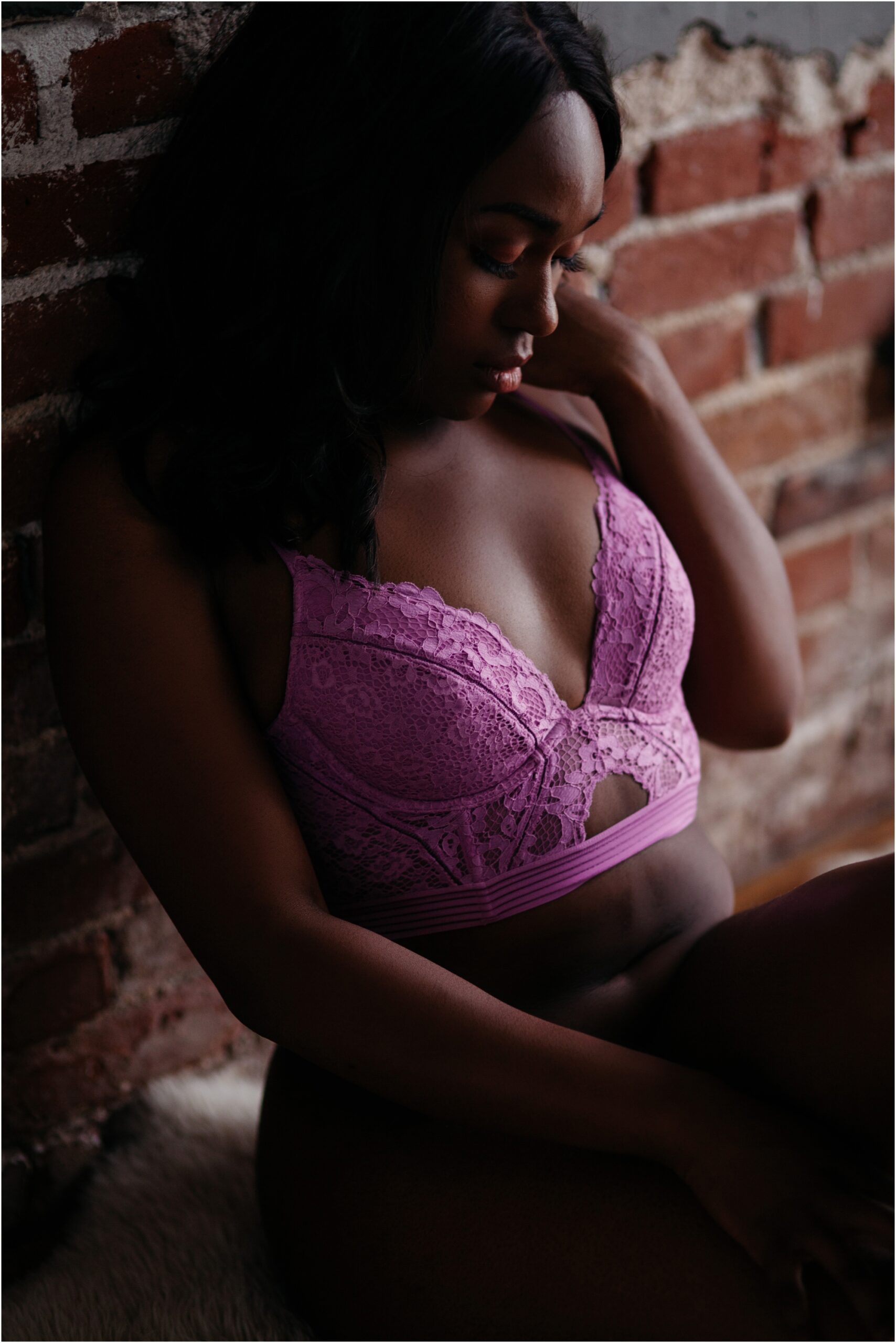 Moody Denver boudoir photos