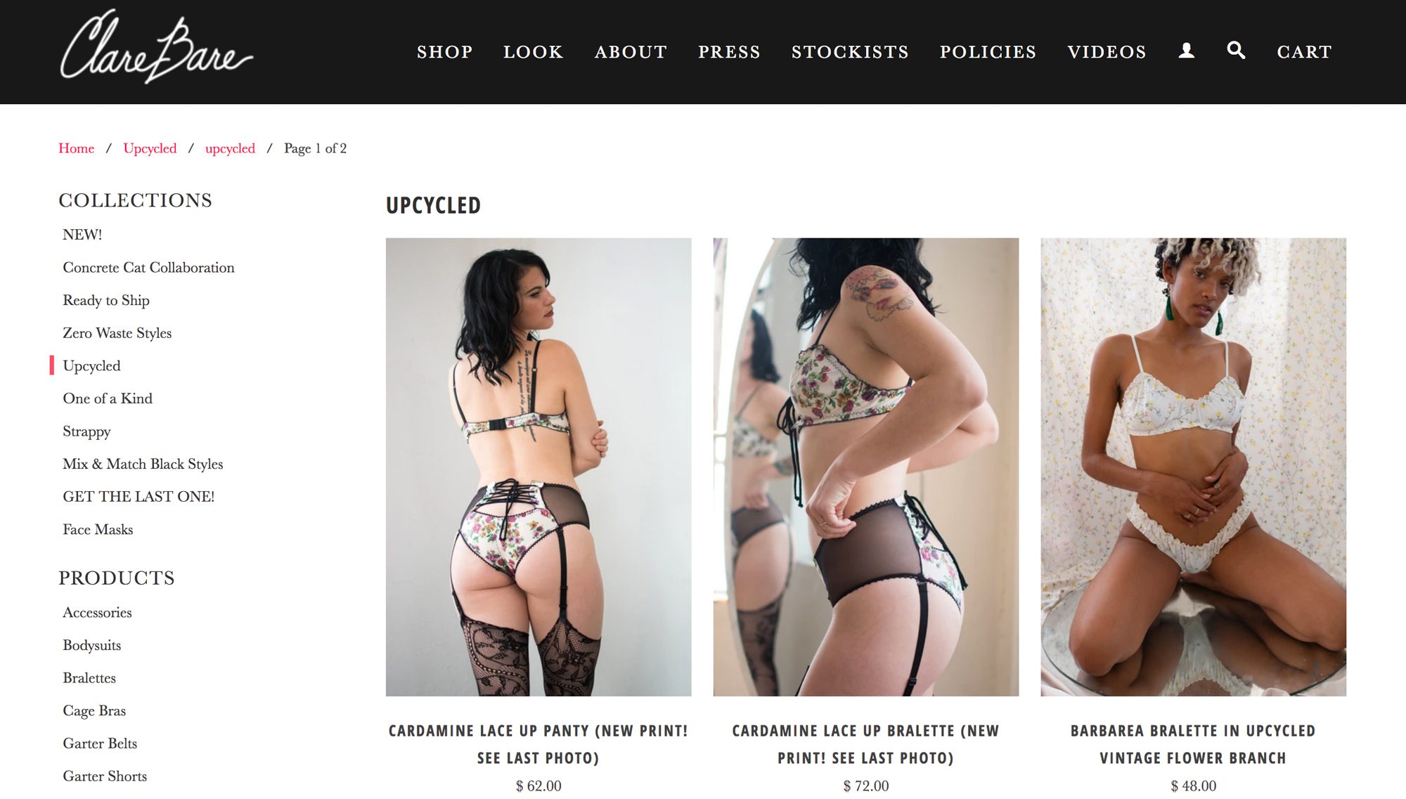 Ethical lingerie brands