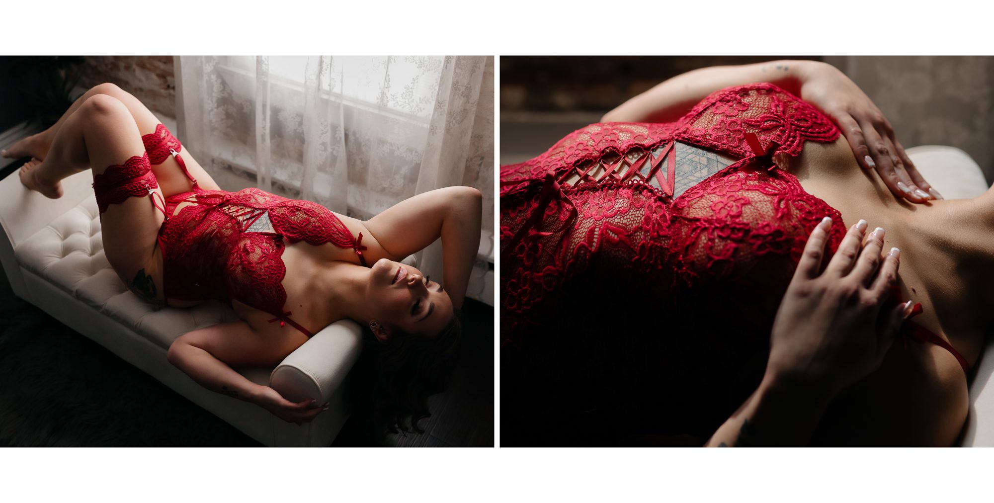 Denver boudoir album design