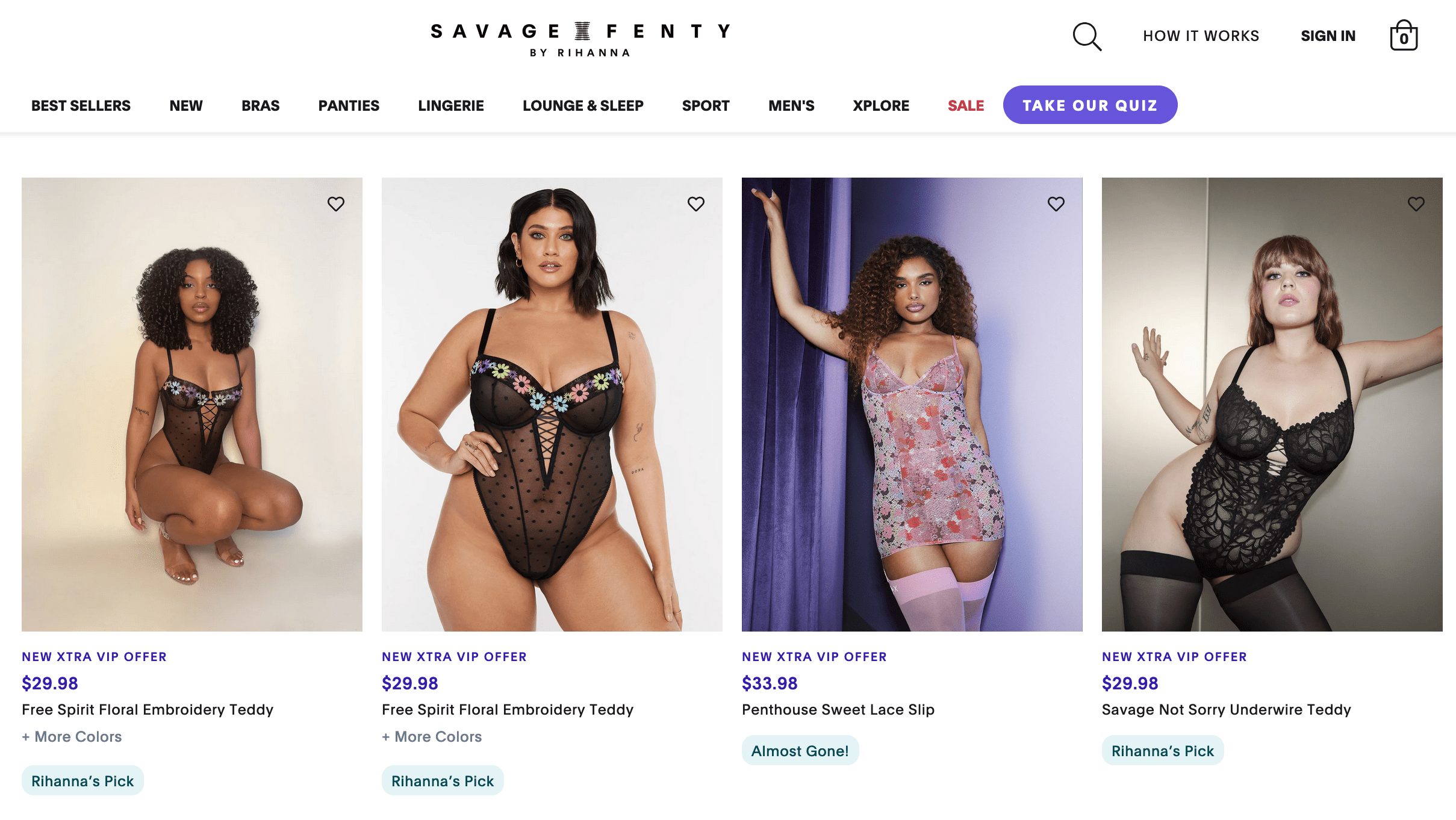 Savage X Fenty Lingerie