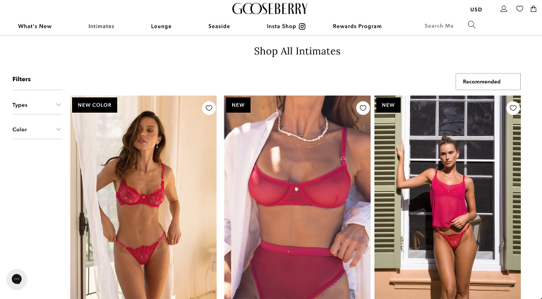Gooseberry Intimates lingerie for boudoir photos
