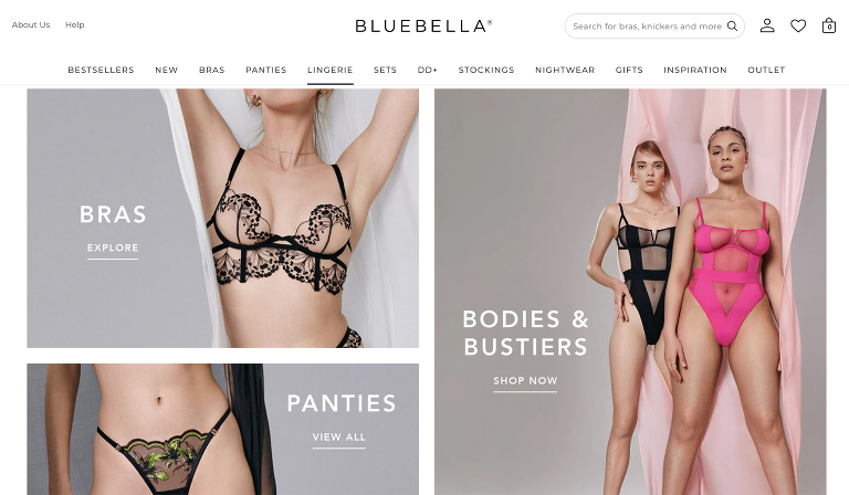Bluebella lingerie ideas for boudoir session