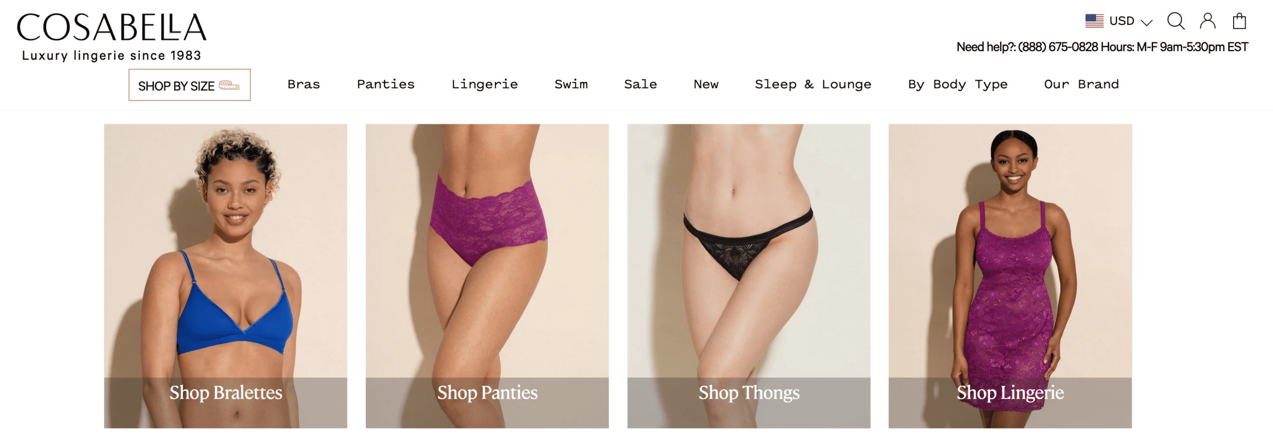 Cosabella lingerie for boudoir shoot