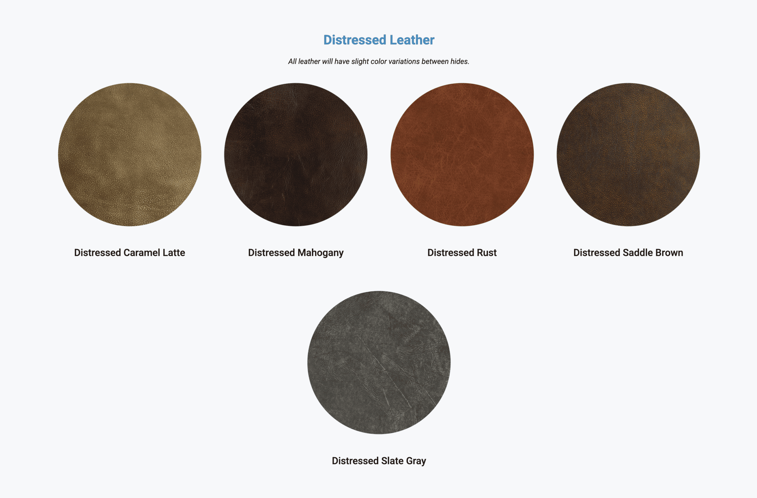 Screenshot of boudoir album covers in distressed leather 